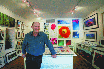 Paul in his gallery