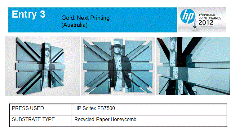 Next Printing Gold winner