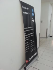 Poor signage at Sydney airport