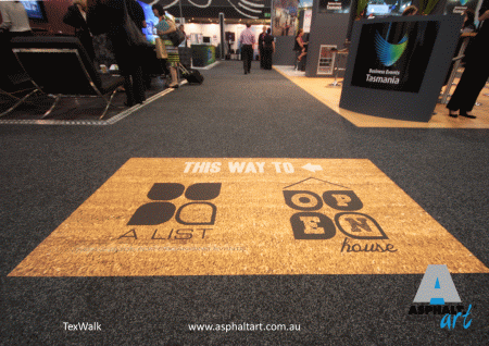 On carpet