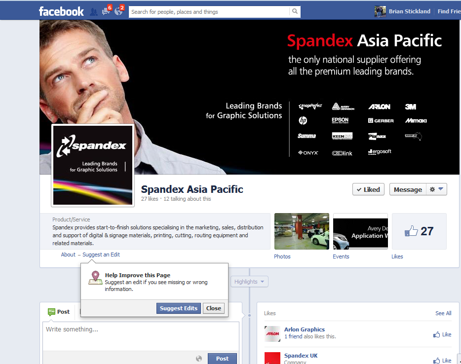 Spandex facebook