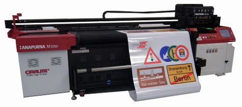 Oralite UV TRaffic sign rinter