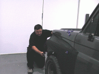 Warren Van Den Heuvel at work mini