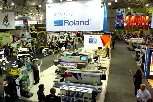 Roland DG at Brisbane VI 2014