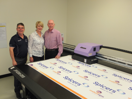 Stadium Signs with the new Minaki JFX 200