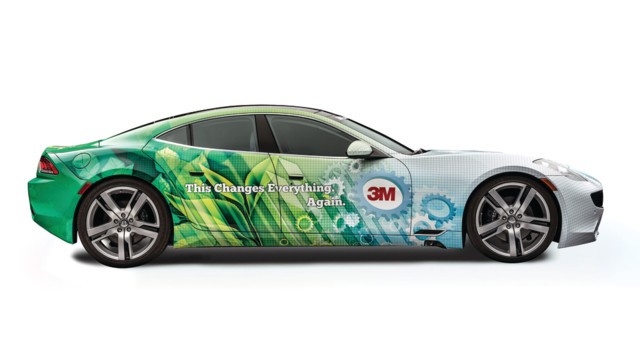 3M wrapped car