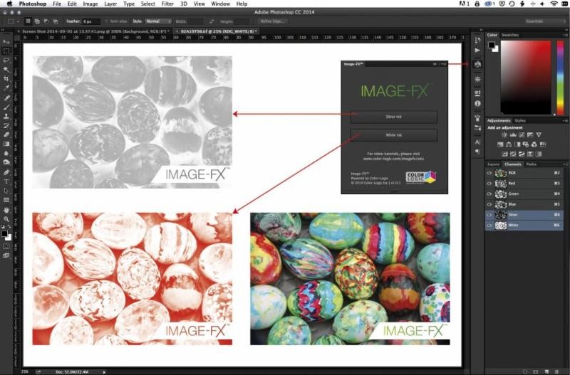 Color-Logic Inage FX screen