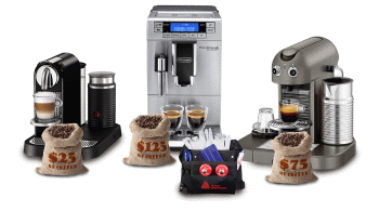 Spandex coffee machines