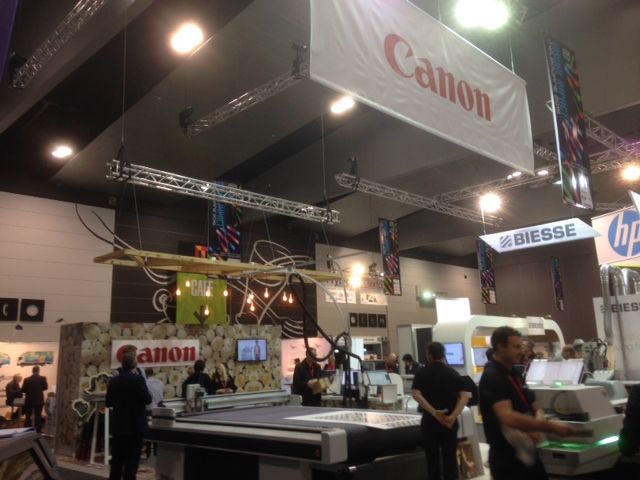 Canon stand at VI Melbourne 2015