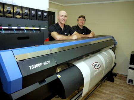 Fujifilm Brad and Steve with Mimaki