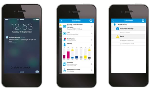 HP mobile app