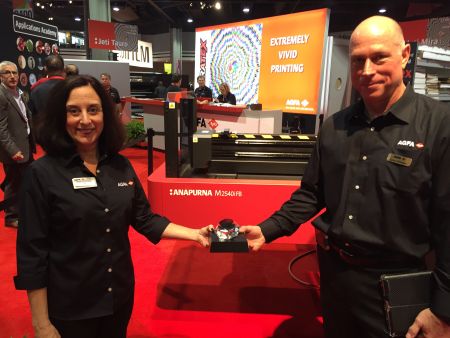 SGIA award to Agfa