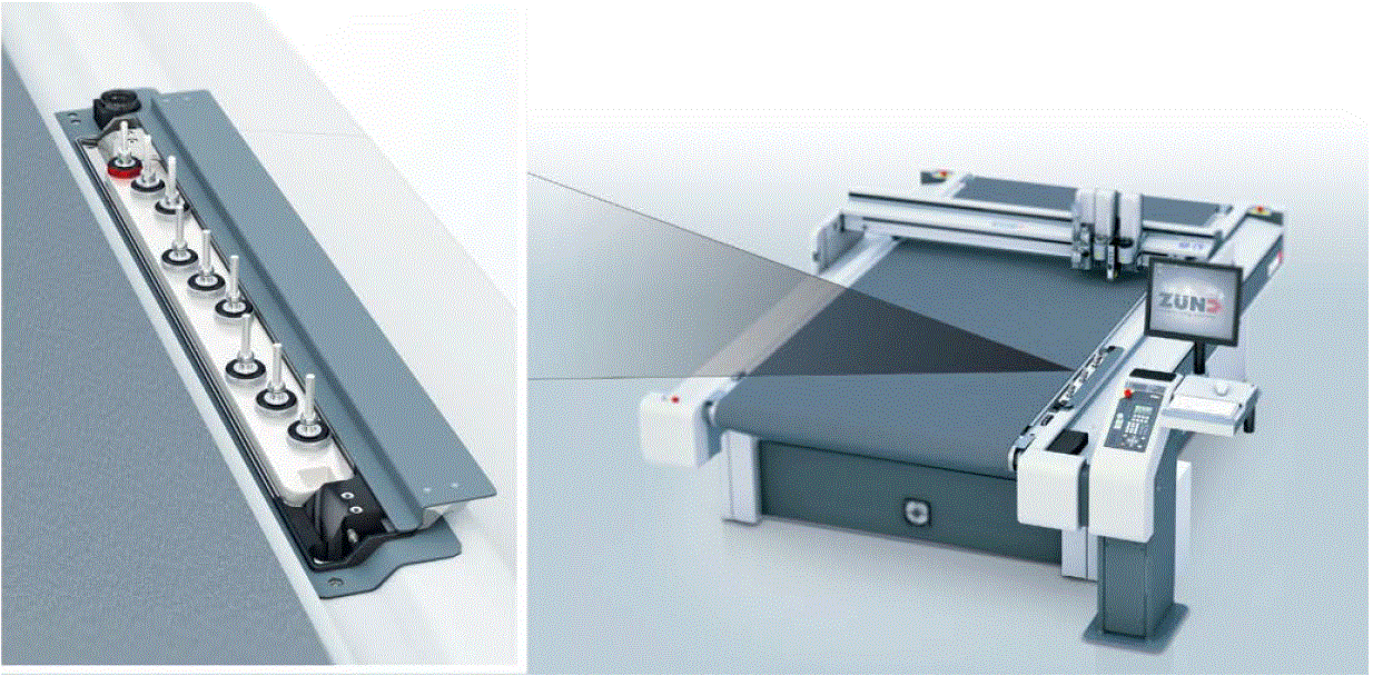 Zund automatic router bit changer