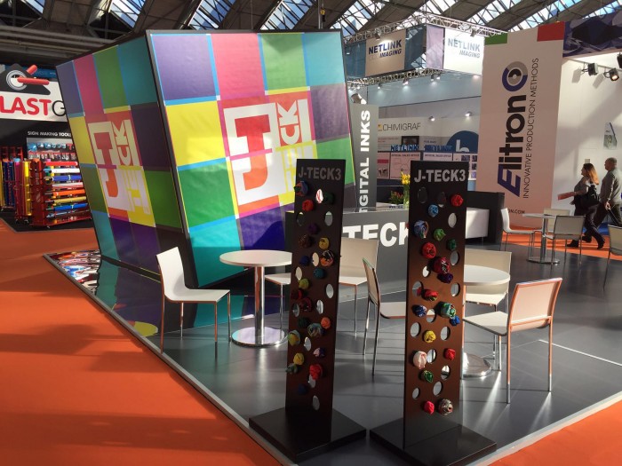 J Teck3 stand at FESPA Digital 2016