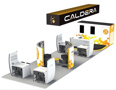 Caldera stand at drupa 2016