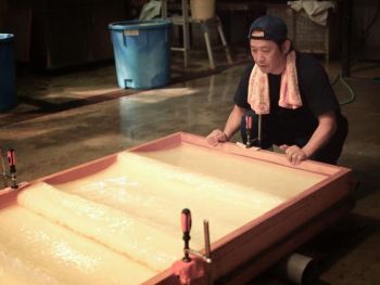 Awagami papermaking 002