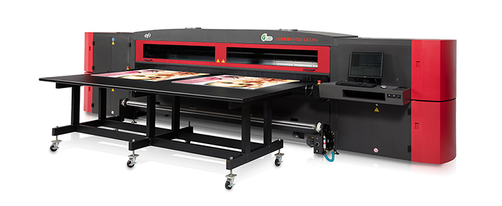 EFI Pro 24f LED flatbed printer
