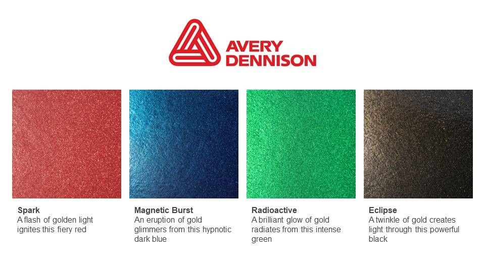 Avery Dennison 4 colours