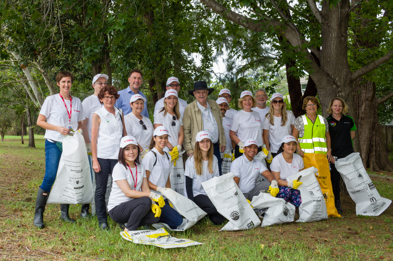 Canon Business Clean Up Day 1