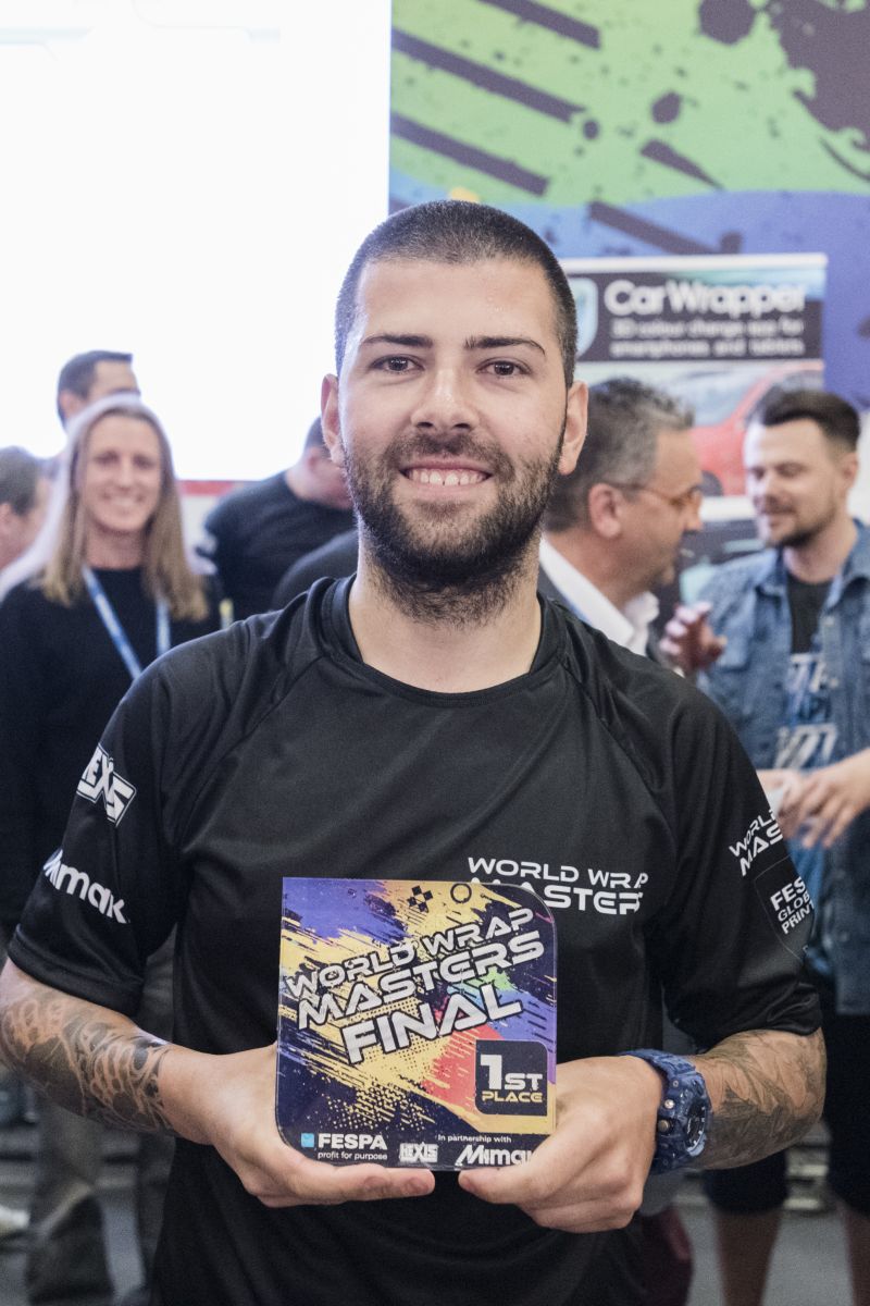 World Wrap Masters Winner Ivan Tenchev