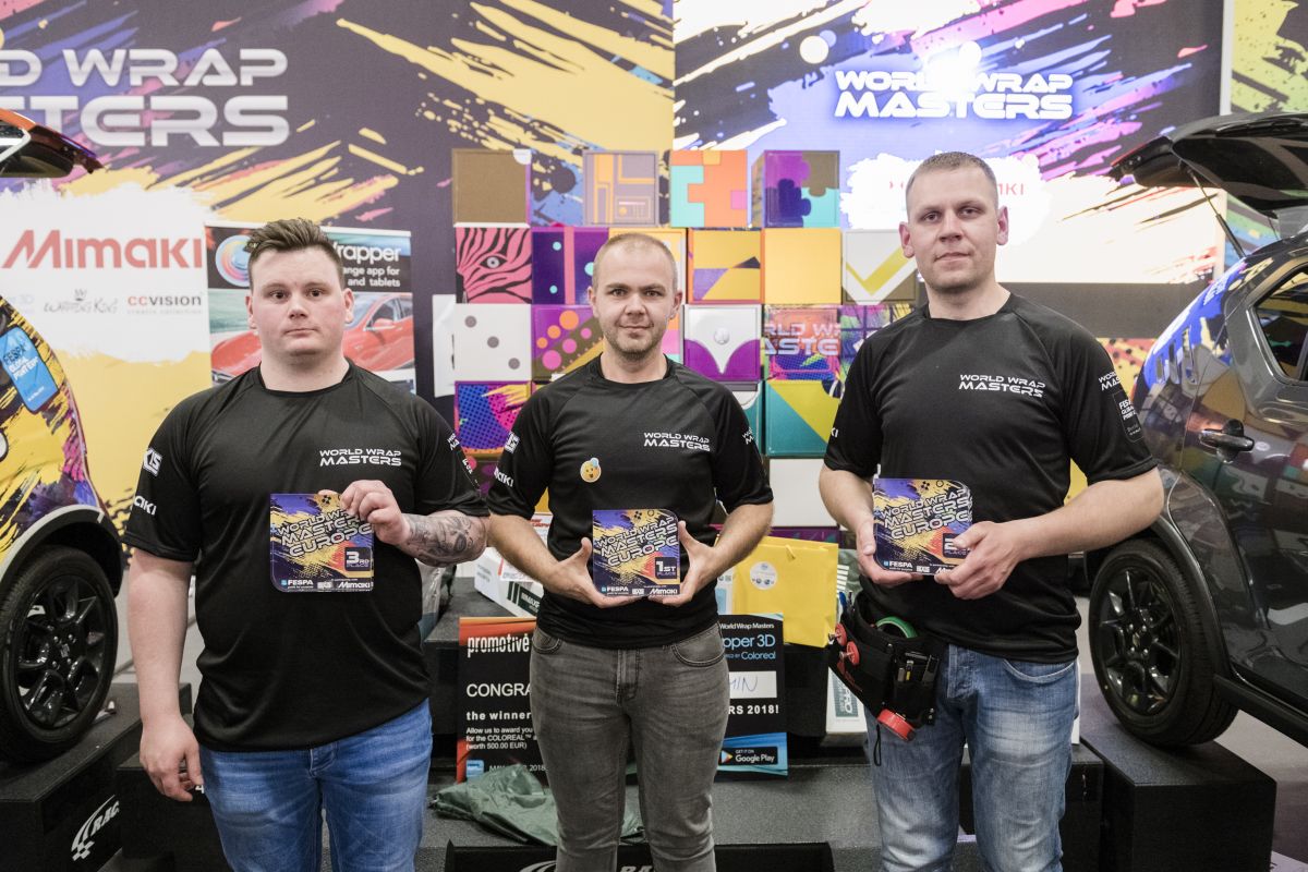 Wrap Masters Europe winners