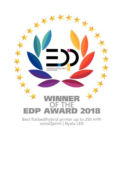 EDP AWard for swissqprint