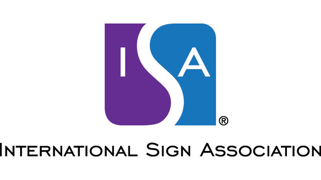 International Sign Association logo