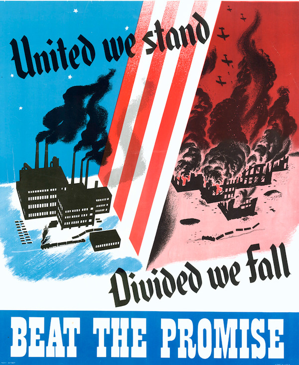 UNITED WE STAND. DIVIDED WE FALL NARA 515926