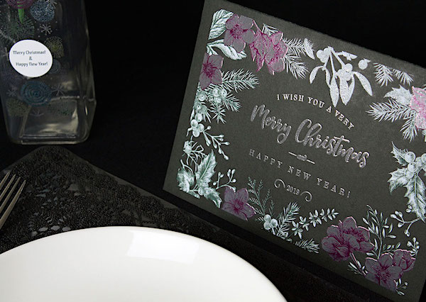 Application Metallic embossing