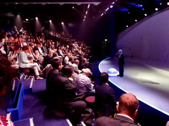 Benny Landa at drupa 2016