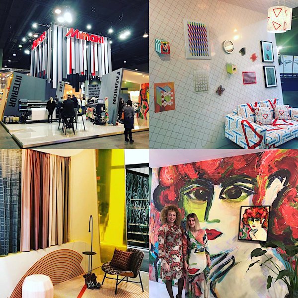 The Mimaki stand at Heimtextil 2019