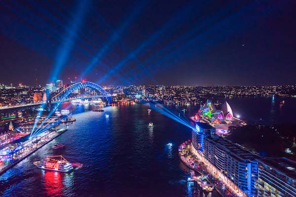 Vivid Sydney 2018 HarbourLights CEDIT Destination NSW DT003 0