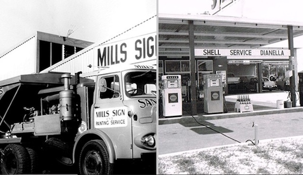 Mills Sign