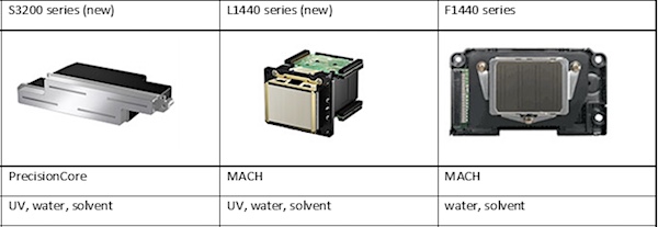 epson printheads
