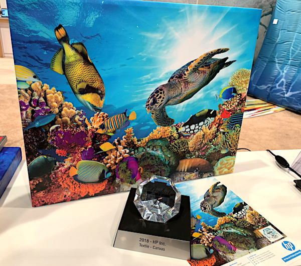 HP Recycled Canvas Award 2