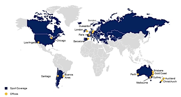 qms sports global footprint