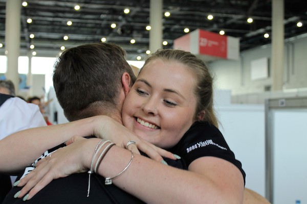 Indy Griffiths Celebrates the culmination of years of preparation