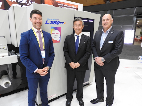 Screen trio atPrintex Jack Tanaka Pete