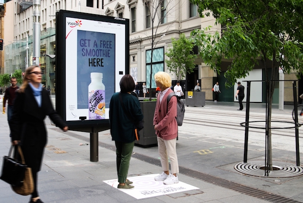 yoplait interactive pannel sydney