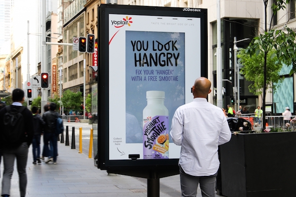 yoplait interactive pannel sydney3