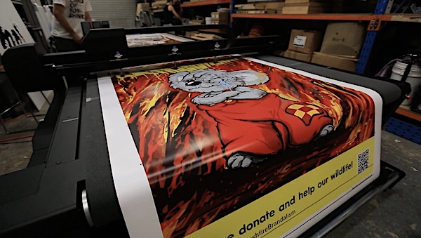 donate and help printed