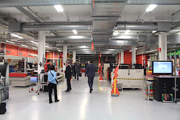 Agfa showroom at Mortsel