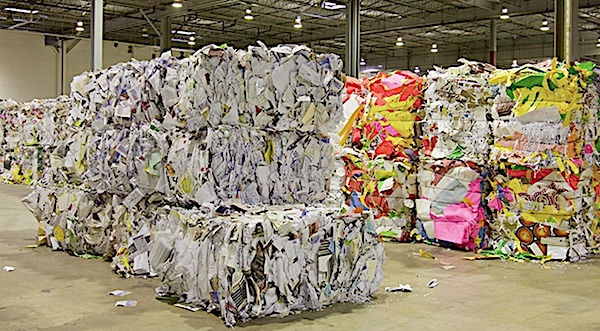 printed paper waste