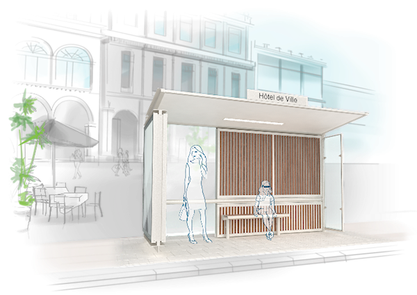 illustration abri fraicheur naturelle