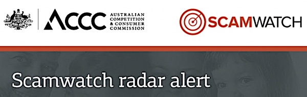 scamwatch radar alert edit