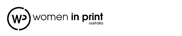 women in print australia logo
