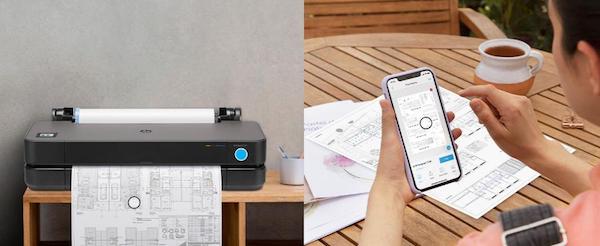 HP DesignJet T250 Hotspot Desktop