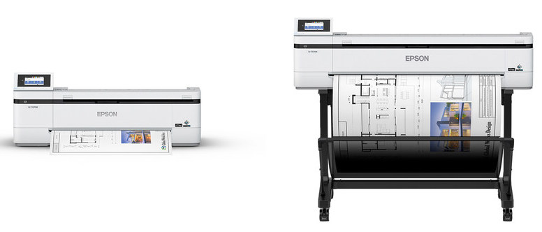 Epson Image of the two T series printers