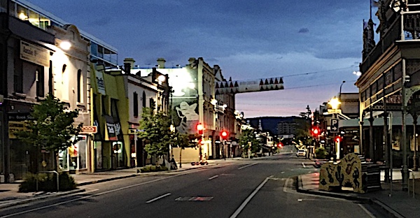 empty morning streets in Adelaide on day one of the lockdown ABC Adelaidetwitter