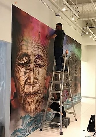 PhotoTex installation